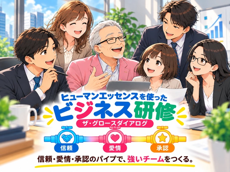 ヒューマンエッセンスを使ったビジネス研修 ザ・グロースダイアログ